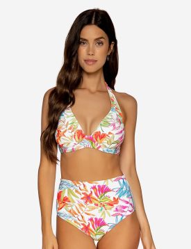 Sunsets Tropical Breeze Muse Halter Top